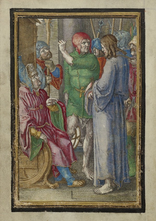 Christ before Annas by Lucas van Leyden